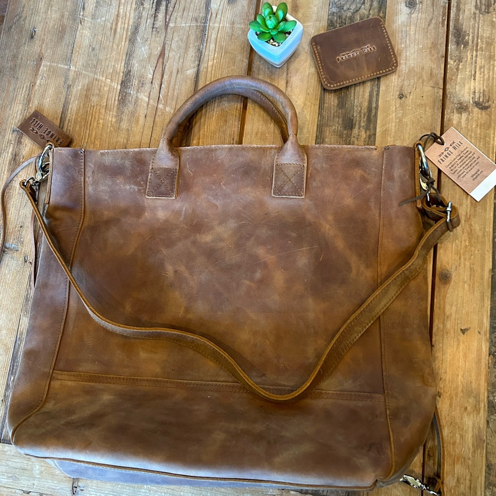 NEW! Fringe Hill Custom-Made Oversized Convertible Backpack Tote (XL)